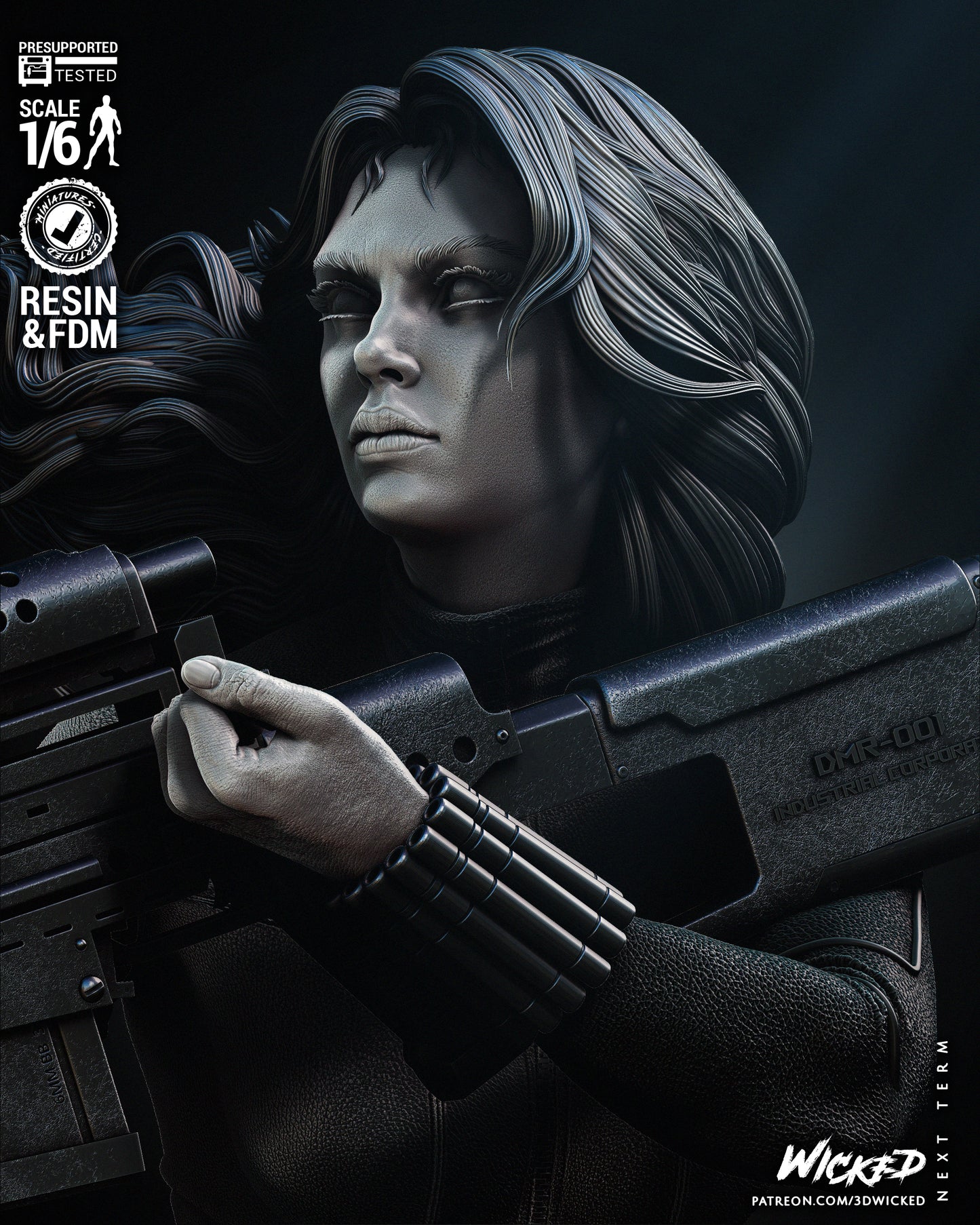 Black Widow 2024 Statue