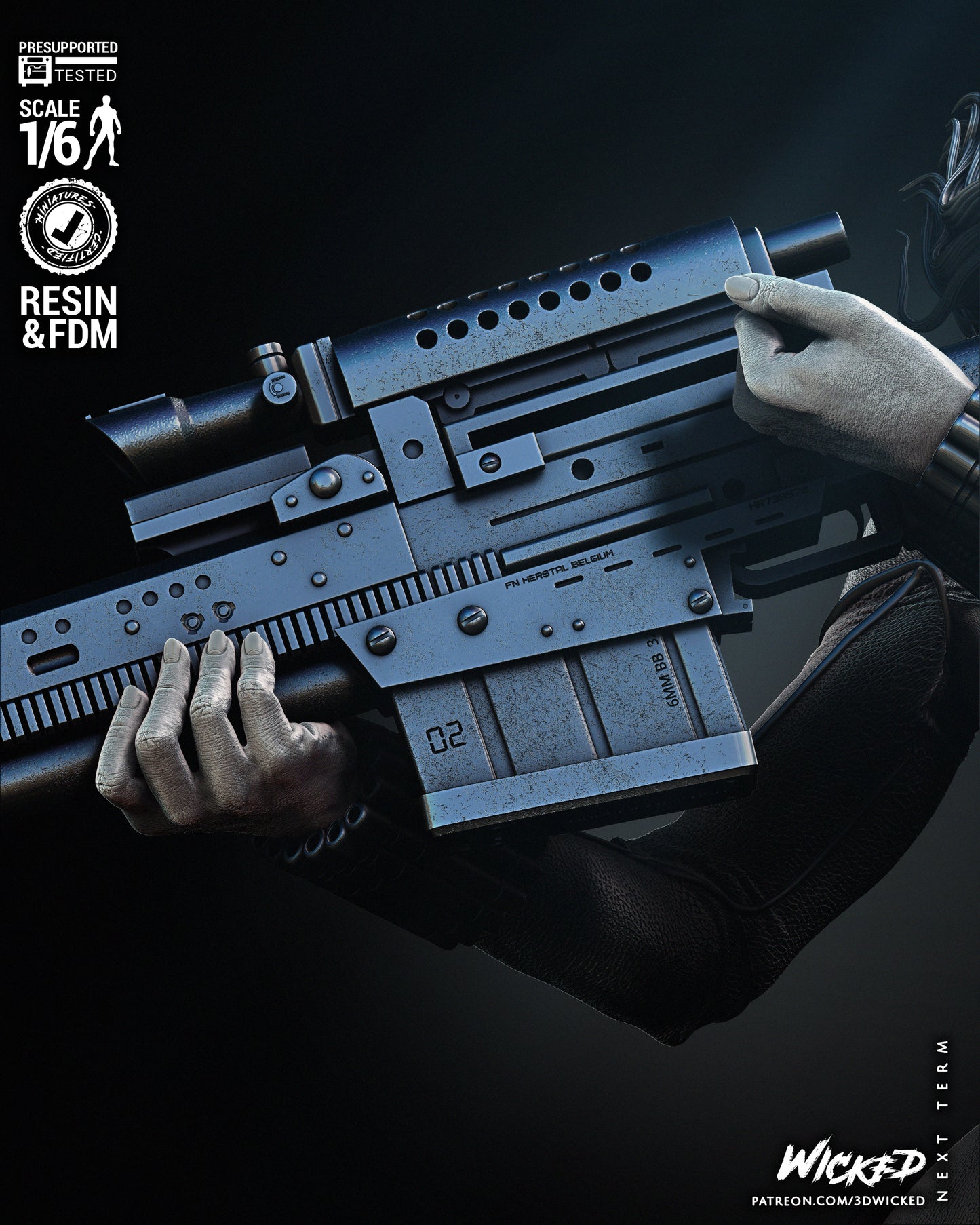Black Widow 2024 Statue