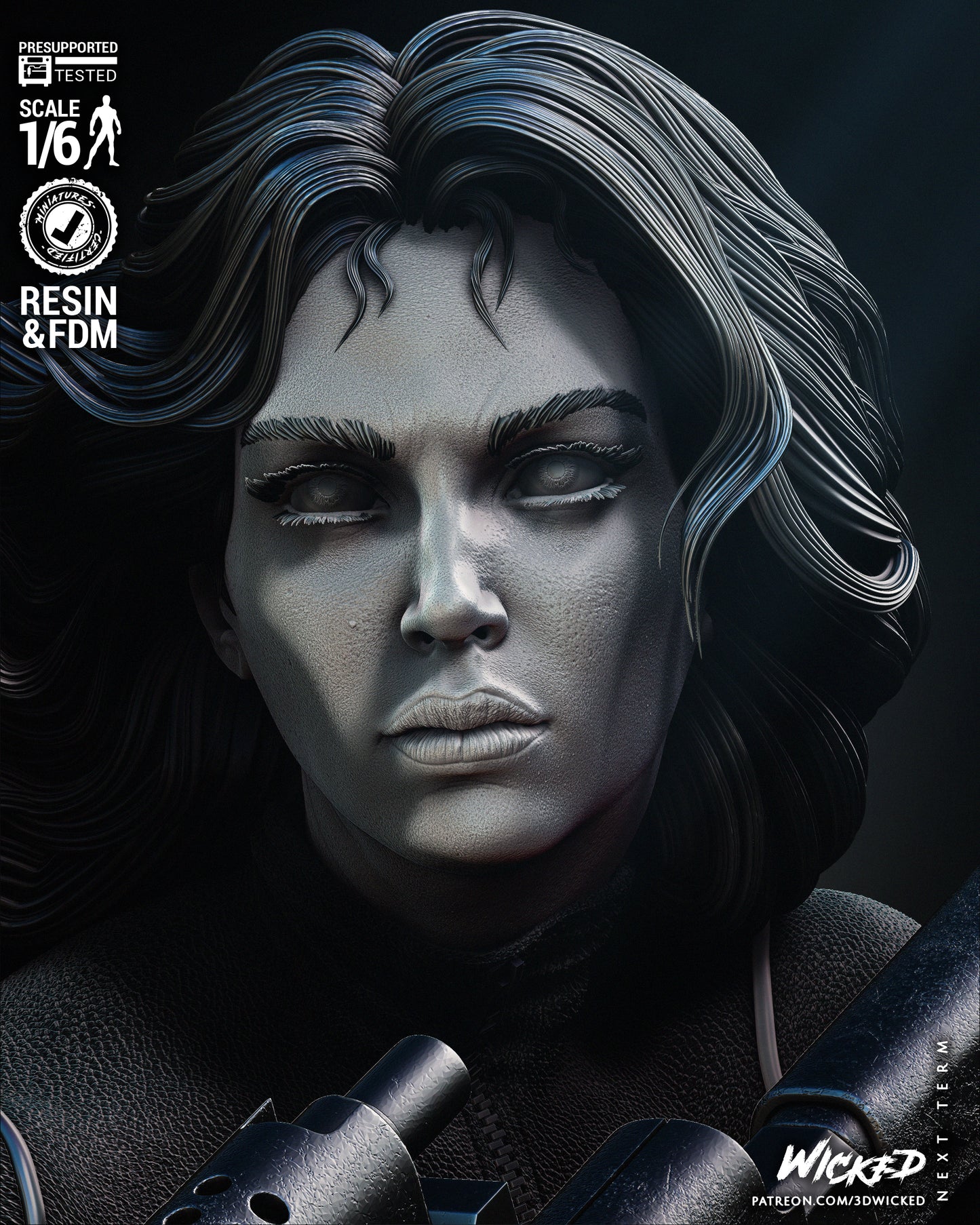 Black Widow 2024 Statue