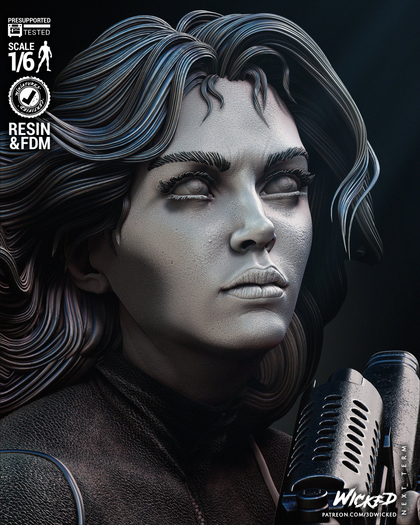 Black Widow 2024 Statue