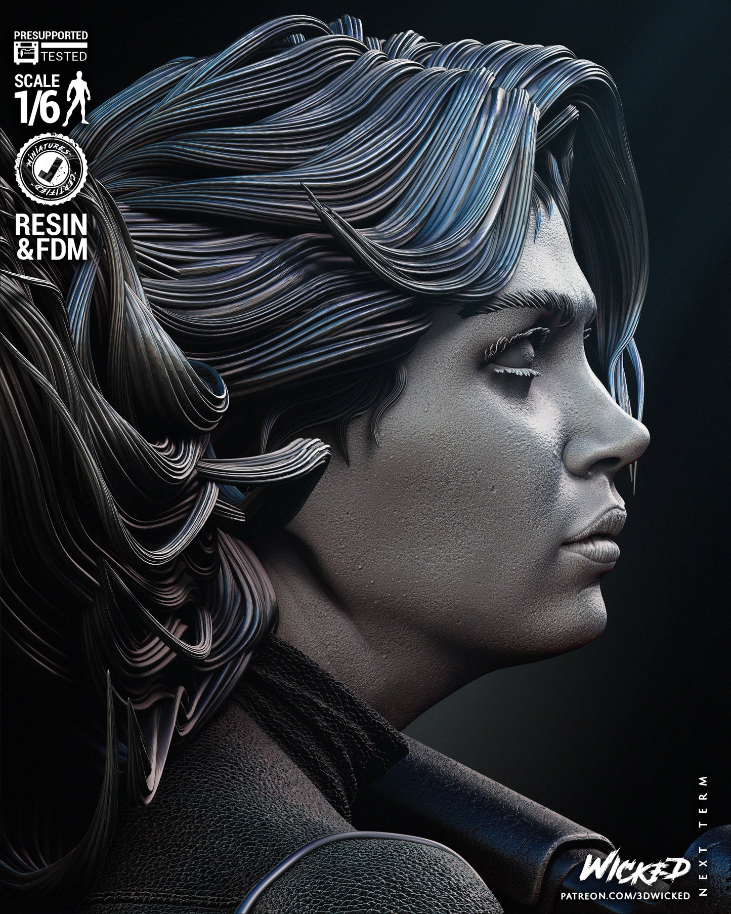 Black Widow 2024 Statue