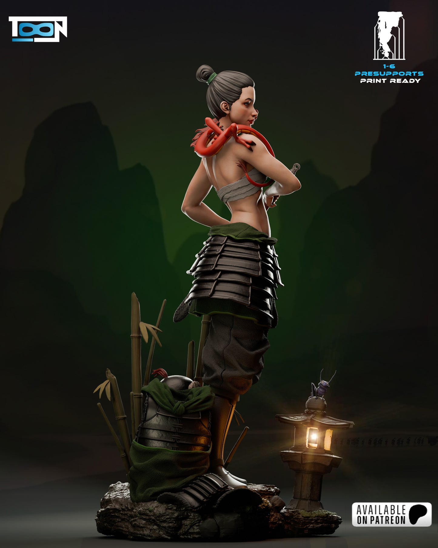 Mulan Statue