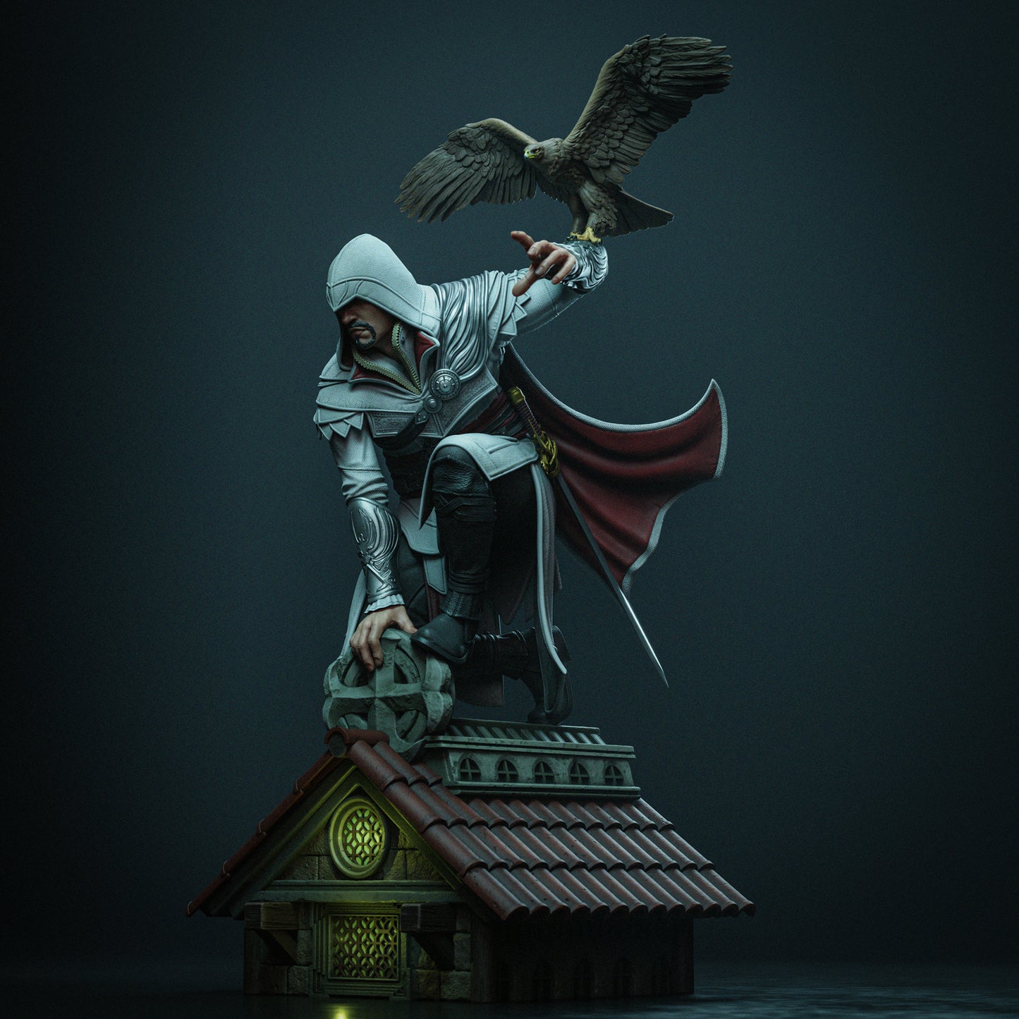 Ezio Statue