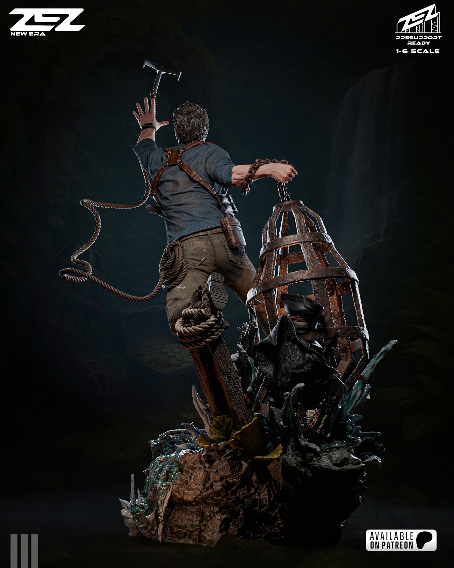 Nathan Drake Statue
