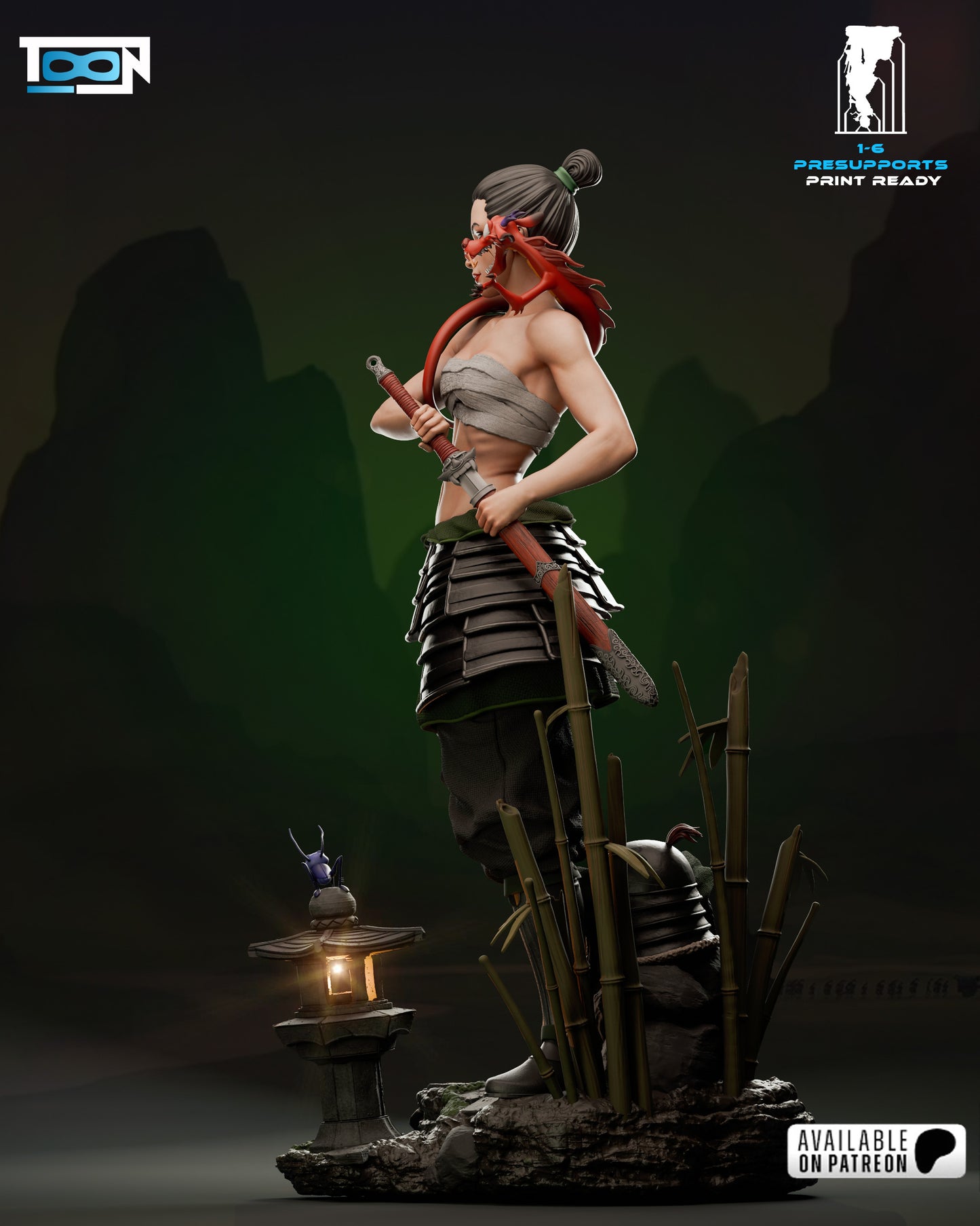 Mulan Statue