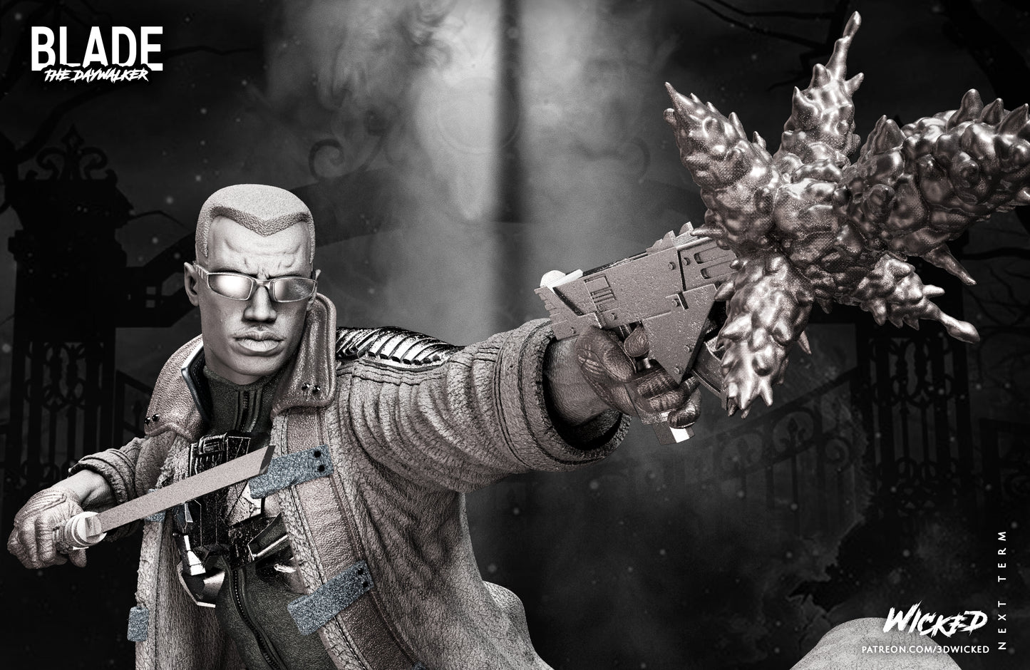 Blade Statue