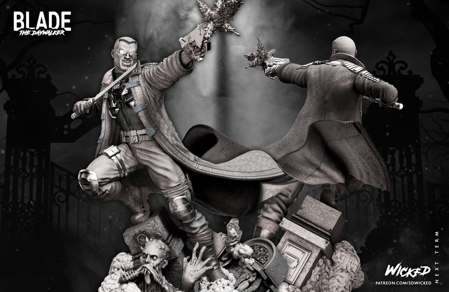 Blade Statue