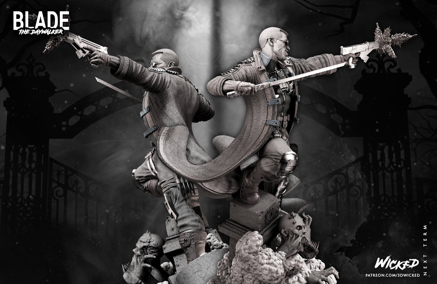 Blade Statue