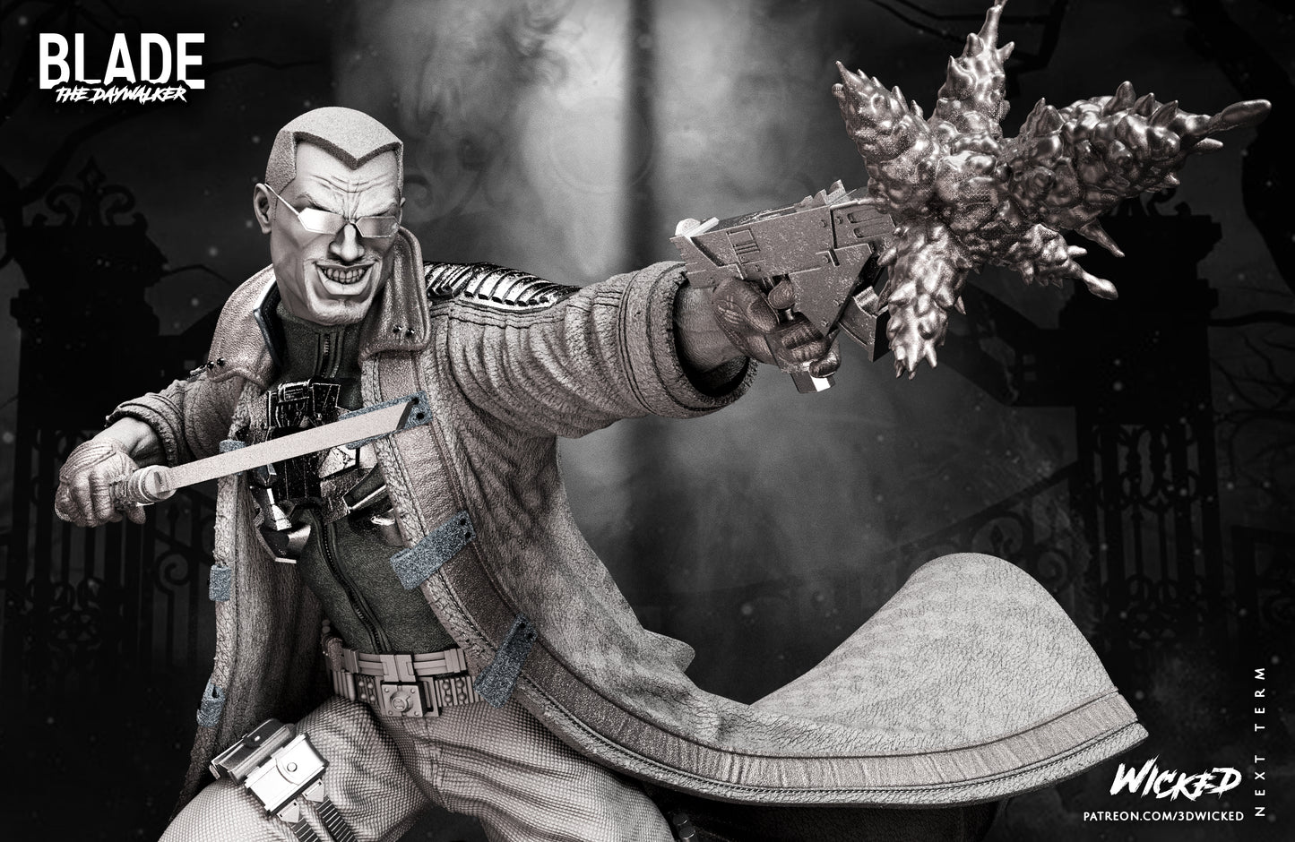 Blade Statue