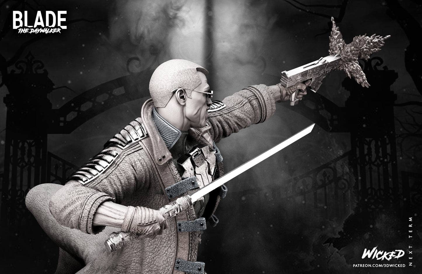 Blade Statue