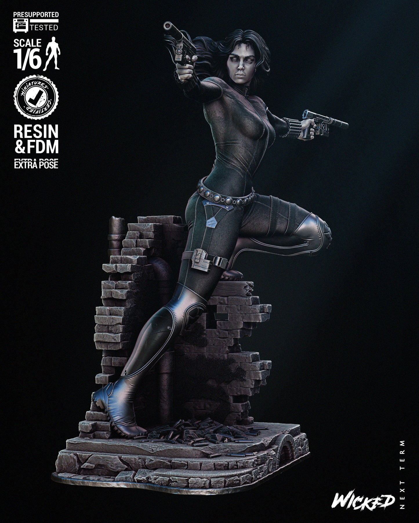 Black Widow 2024 Statue