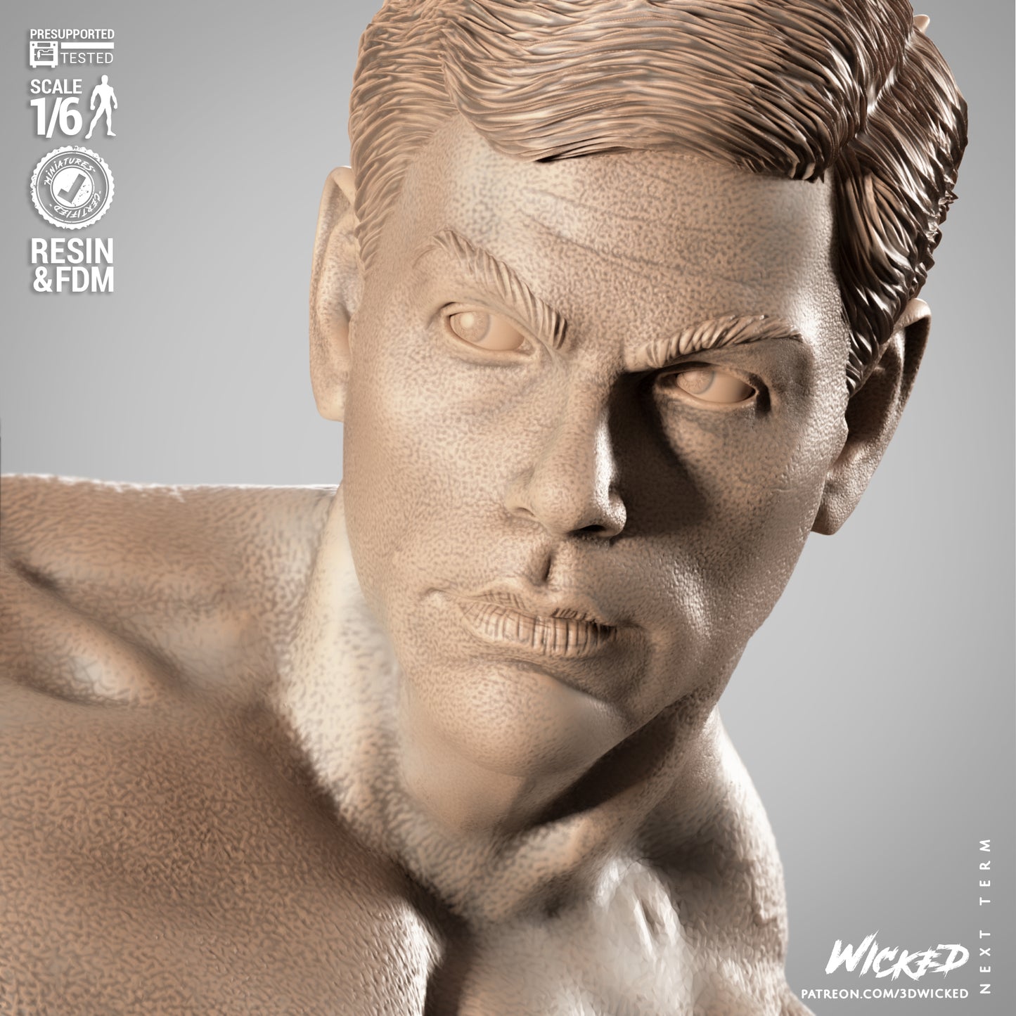 Frank Dux Statue
