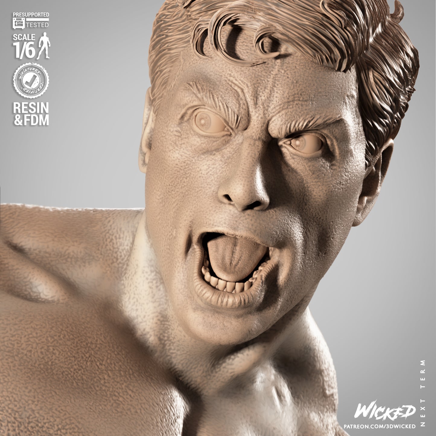 Frank Dux Statue