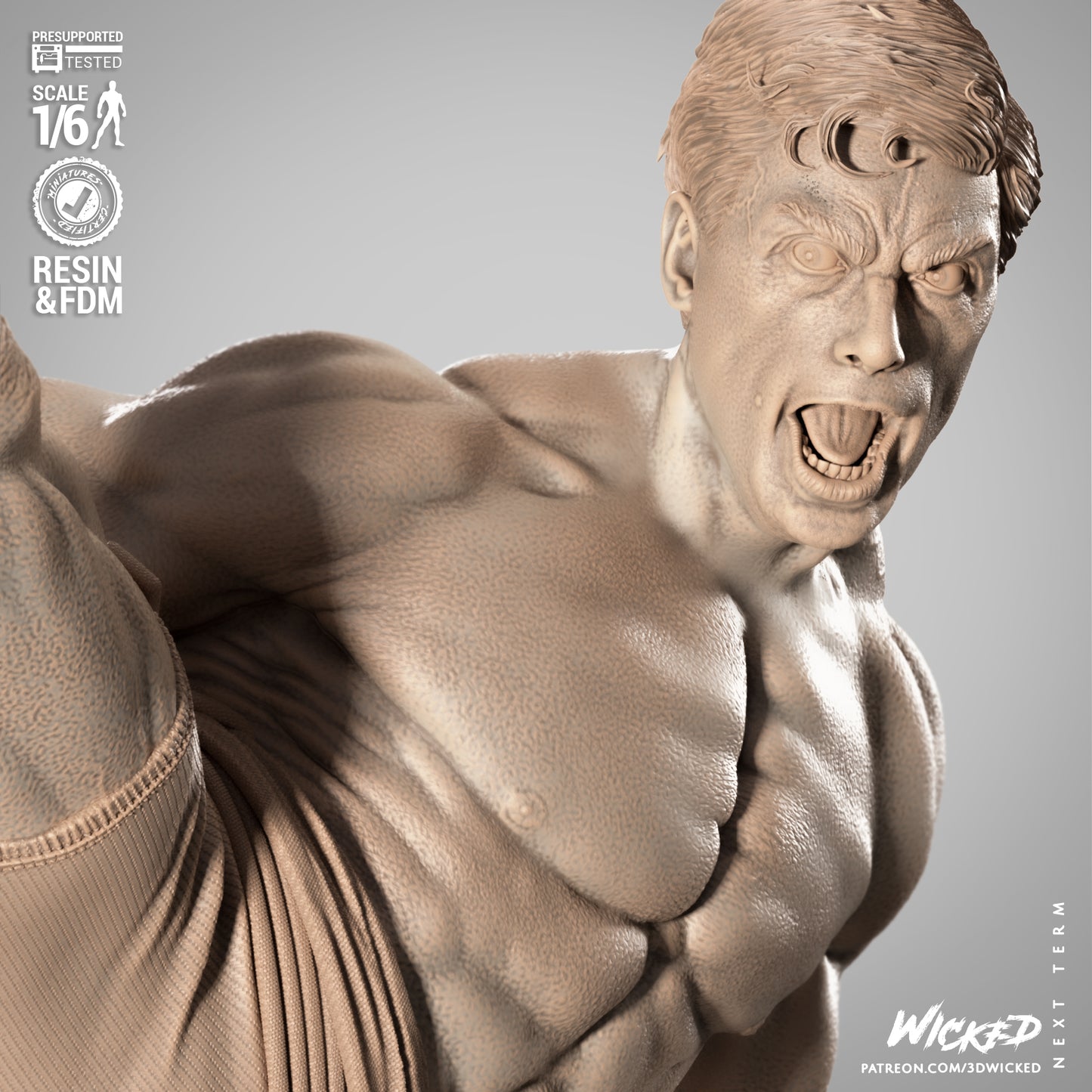 Frank Dux Statue