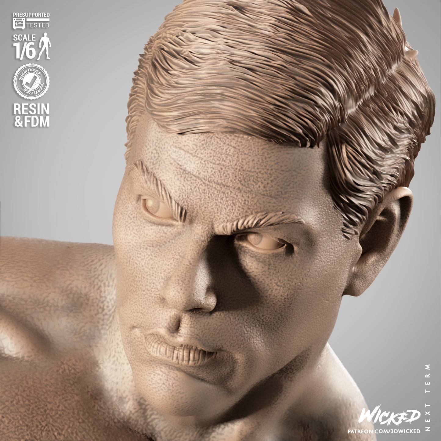 Frank Dux Statue