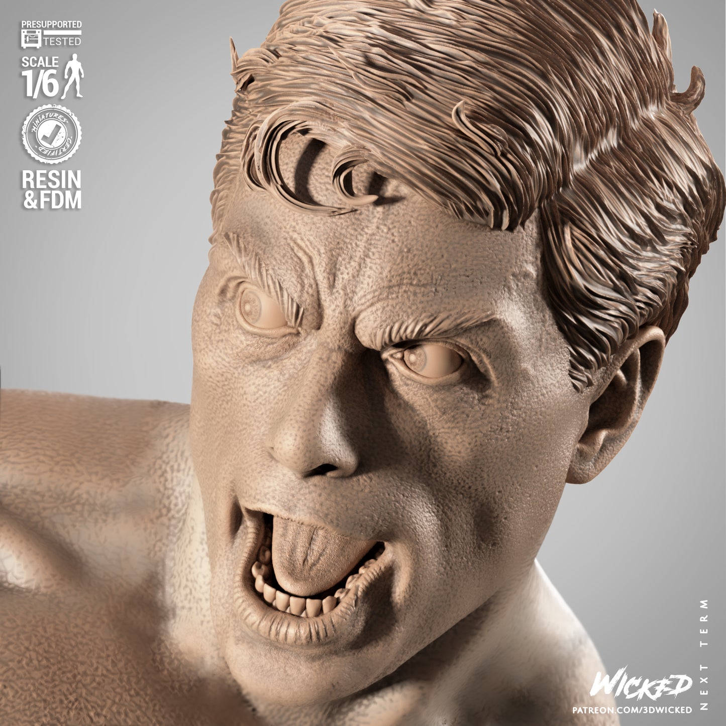 Frank Dux Statue