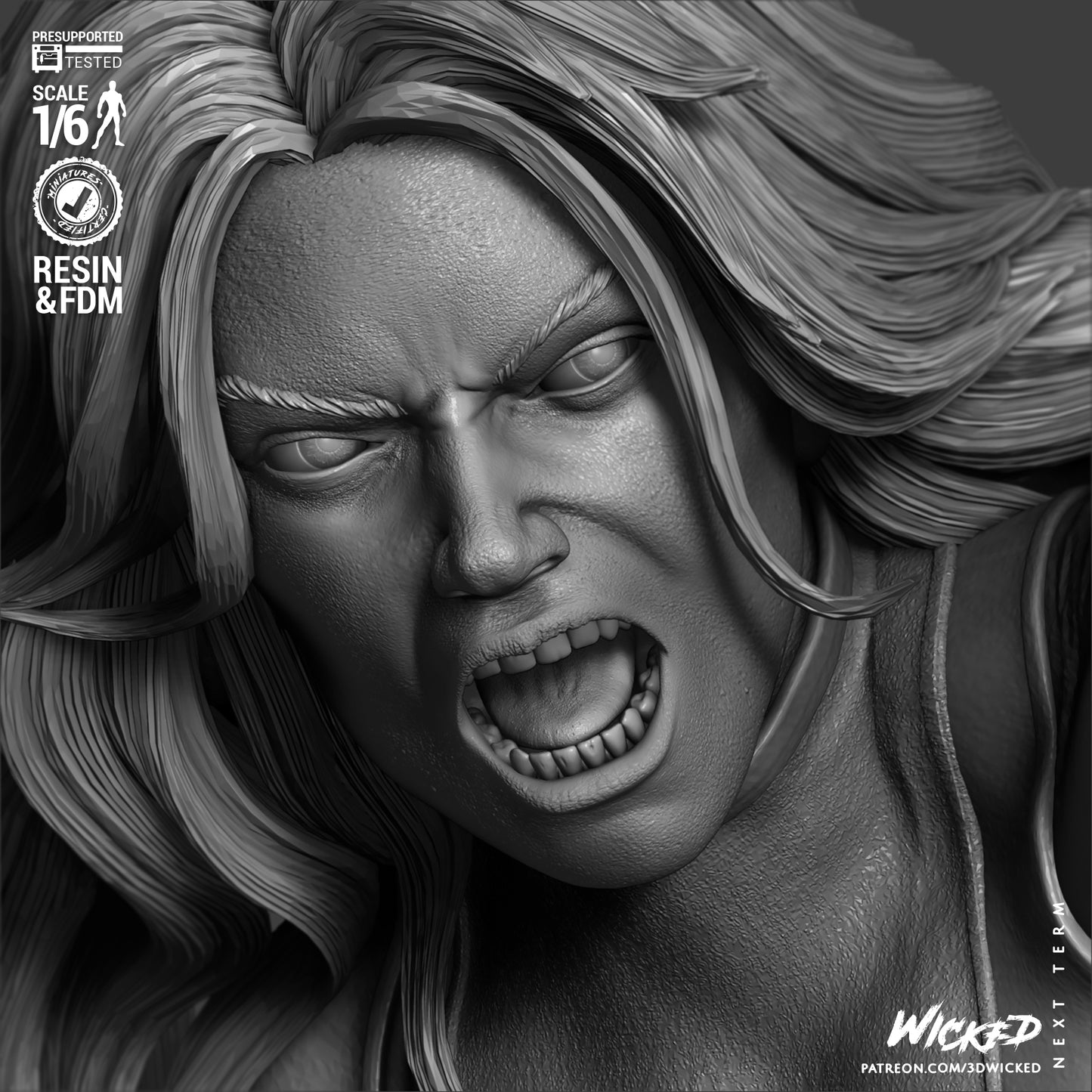 She-Hulk Statue