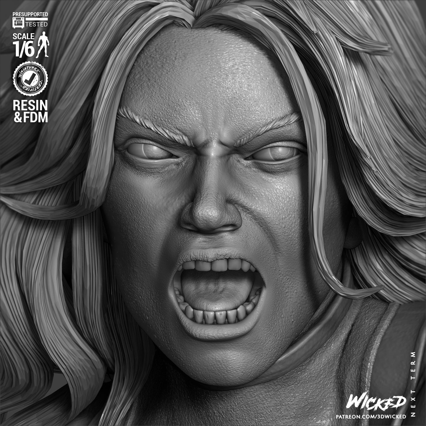 She-Hulk Statue