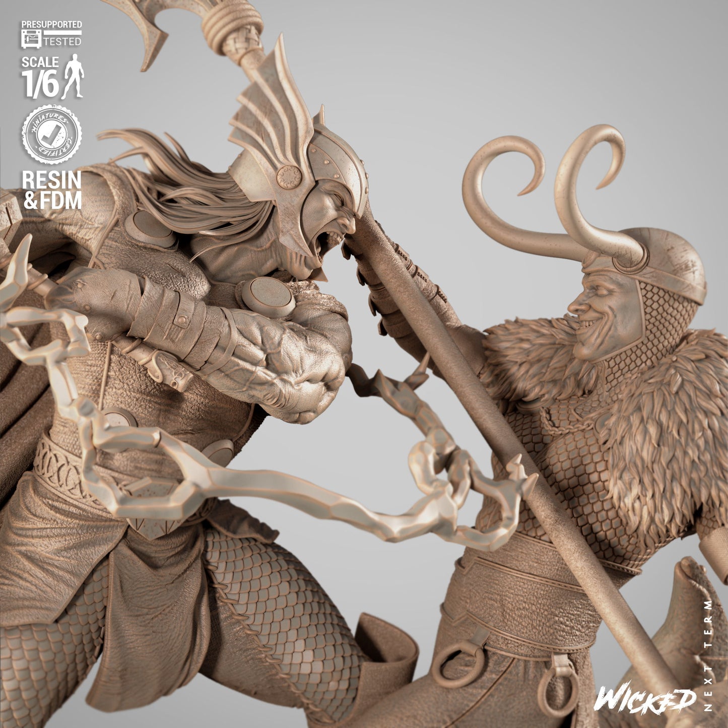 Thor & Loki Diorama