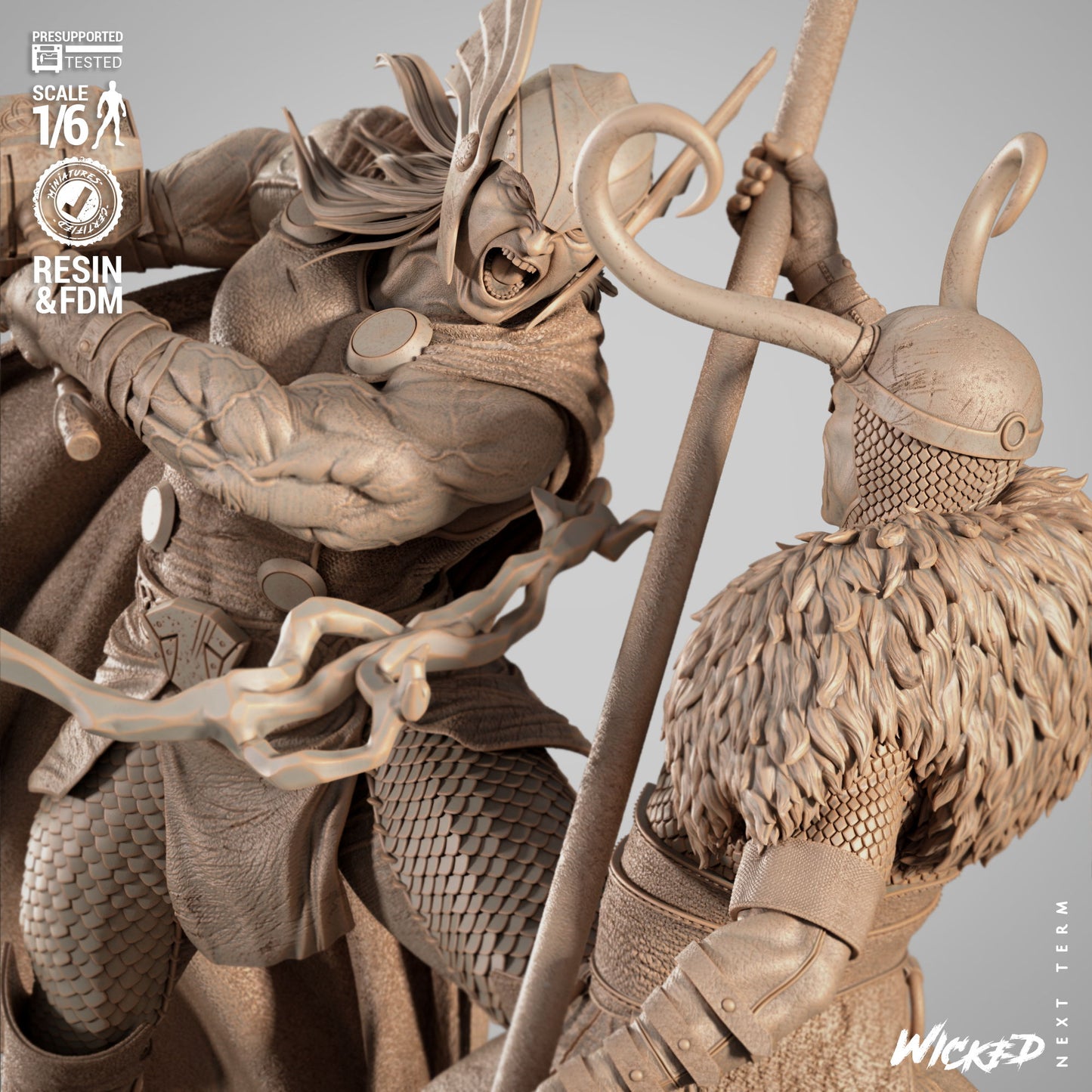 Thor & Loki Diorama