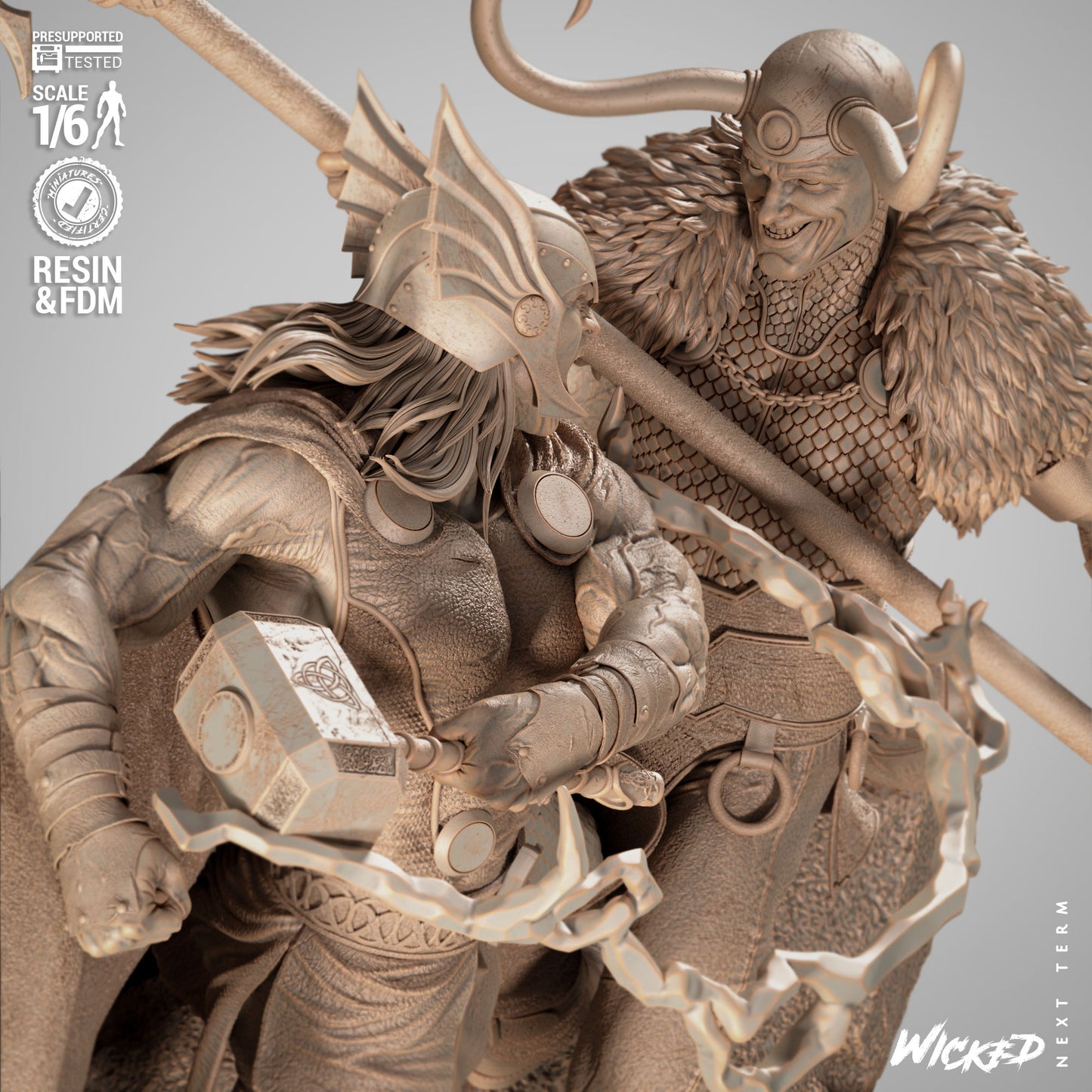 Thor & Loki Diorama