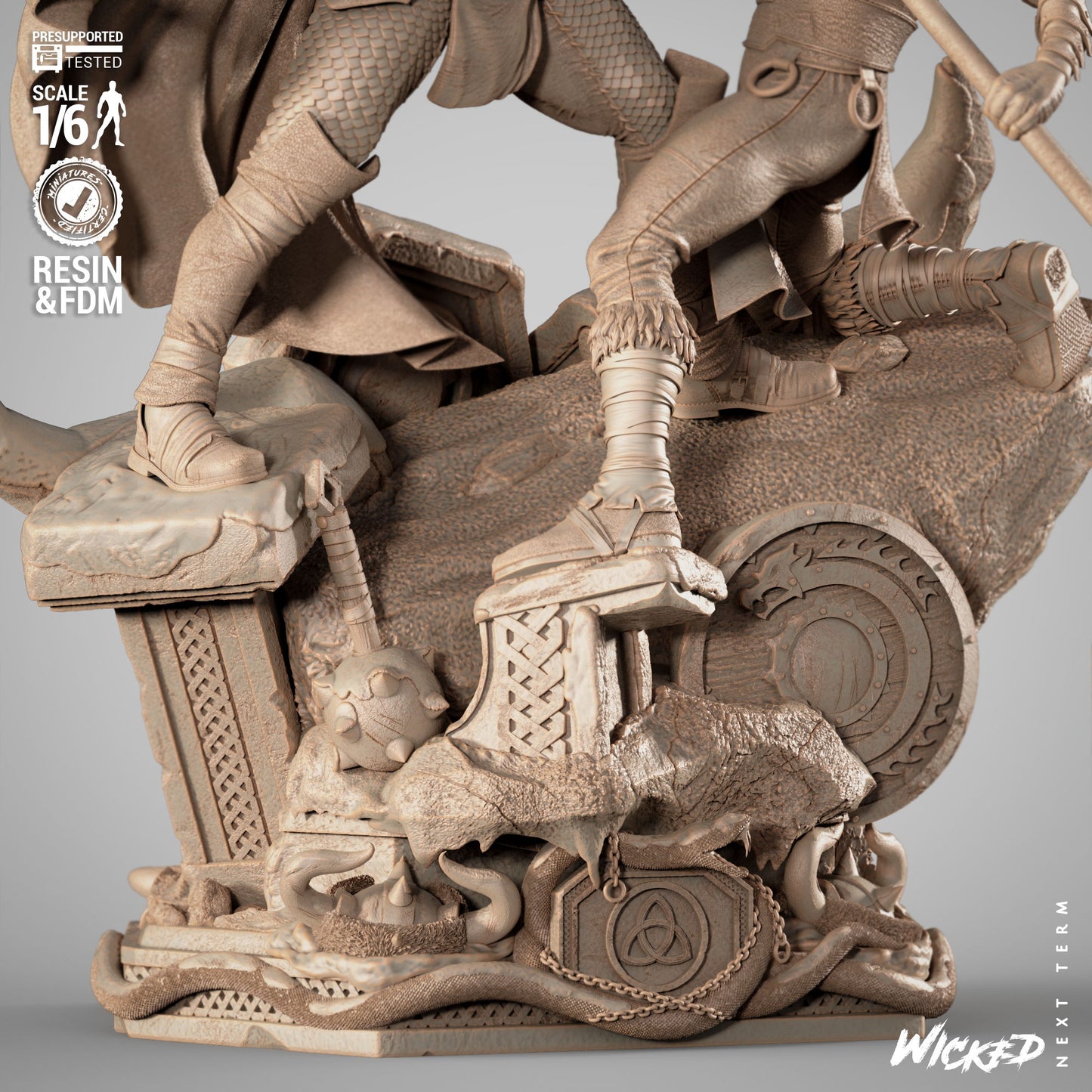 Thor & Loki Diorama