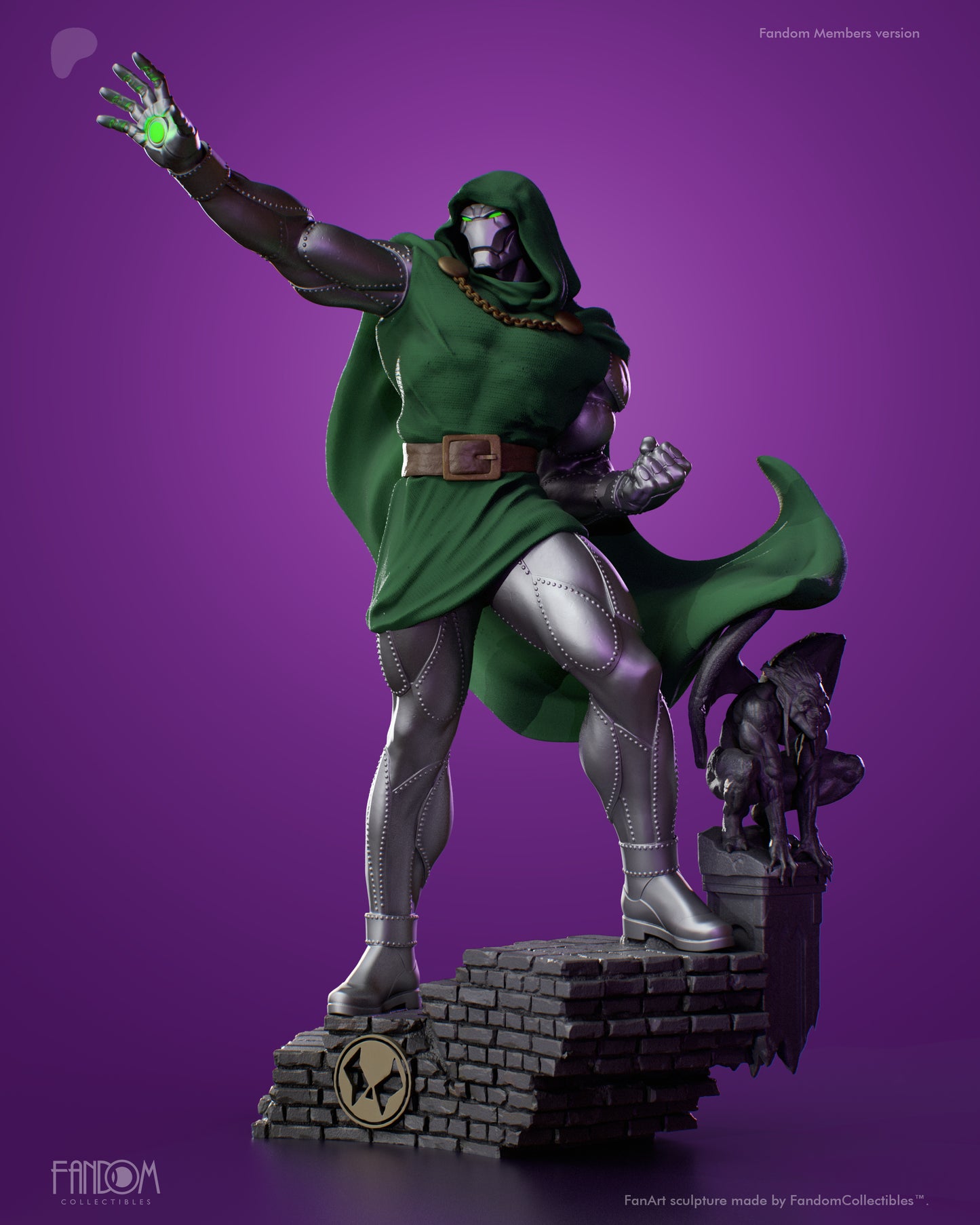 Dr. Doom Statue