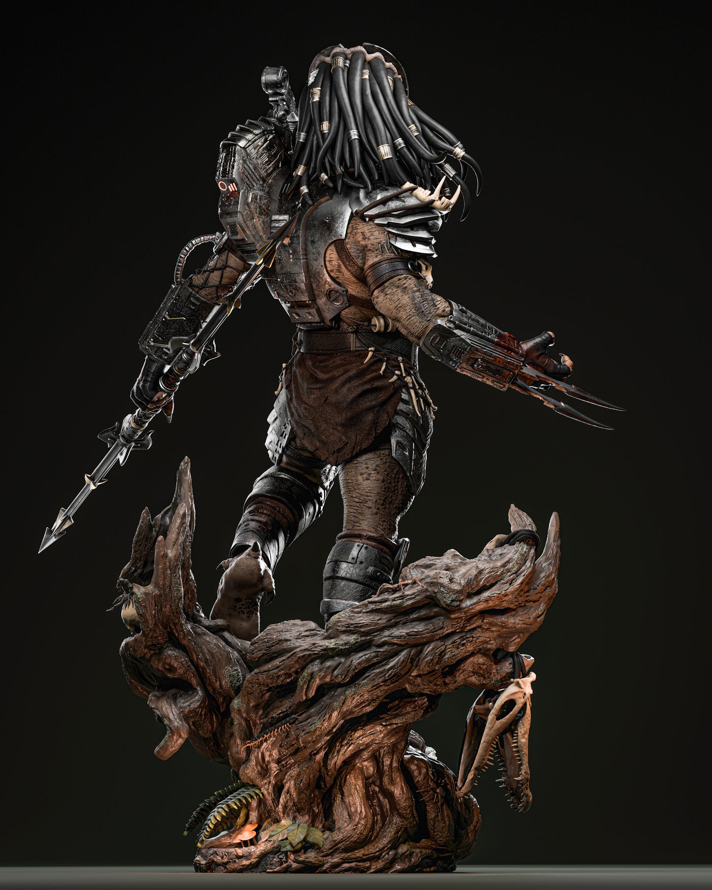Predator Statue