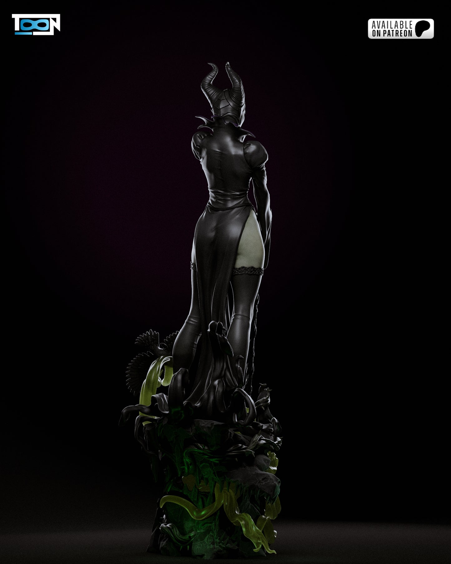 Maleficent Statue