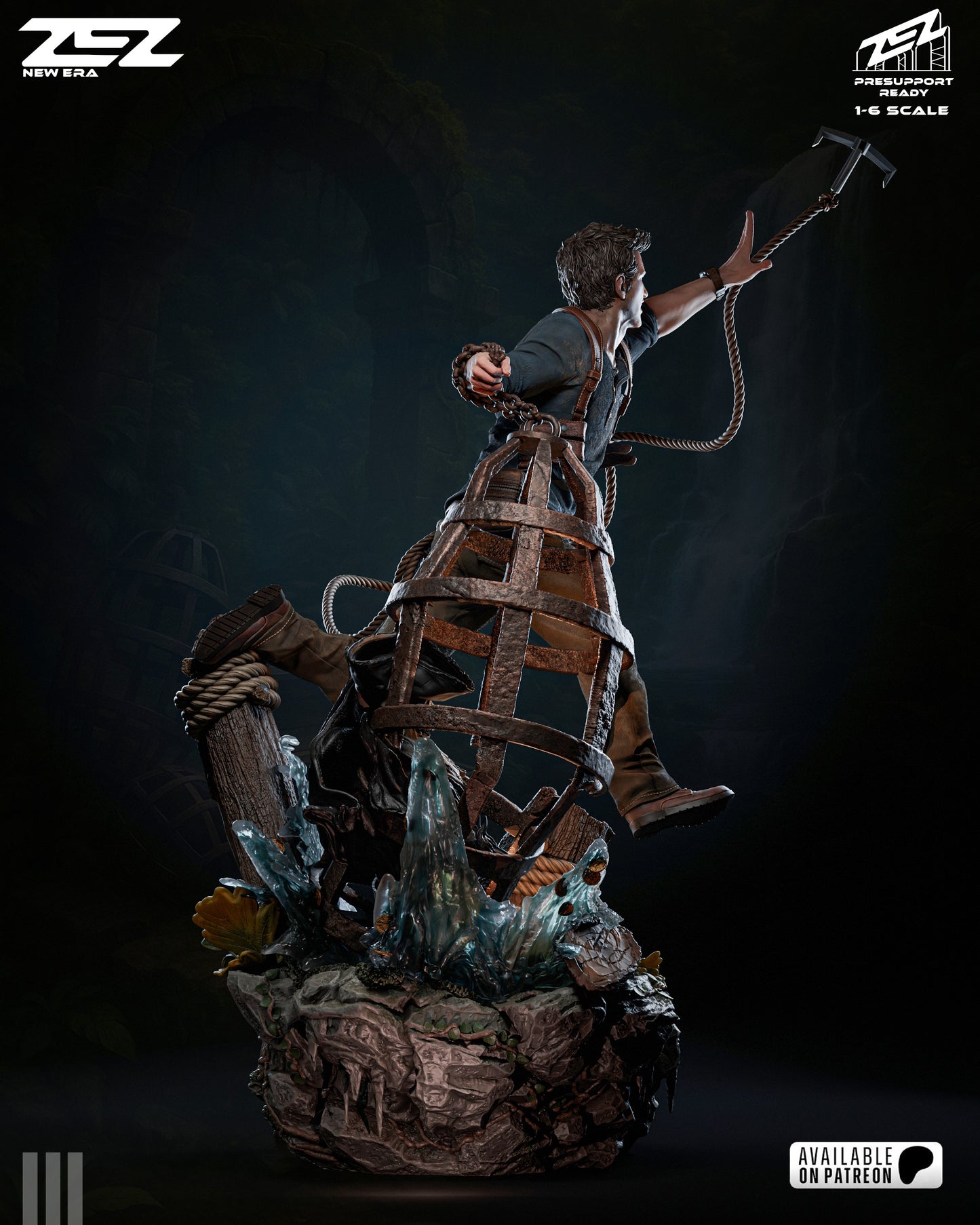 Nathan Drake Statue