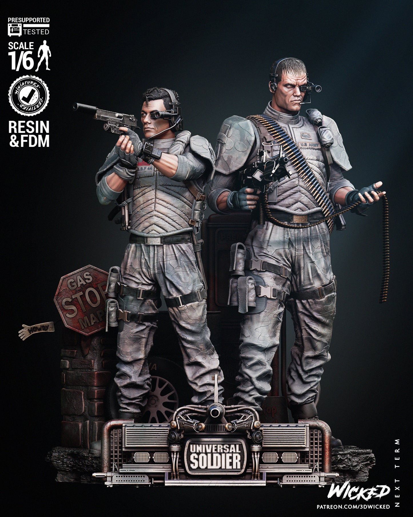 Universal Soldier Diorama