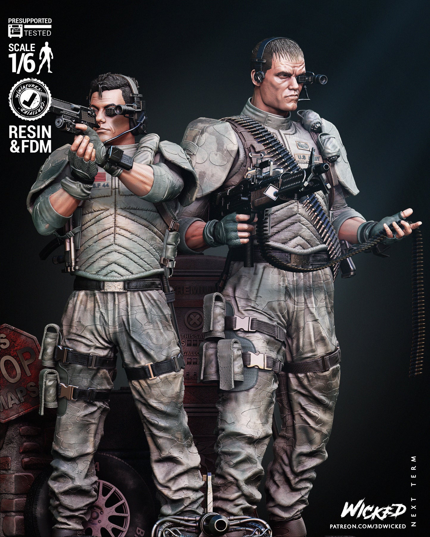 Universal Soldier Diorama