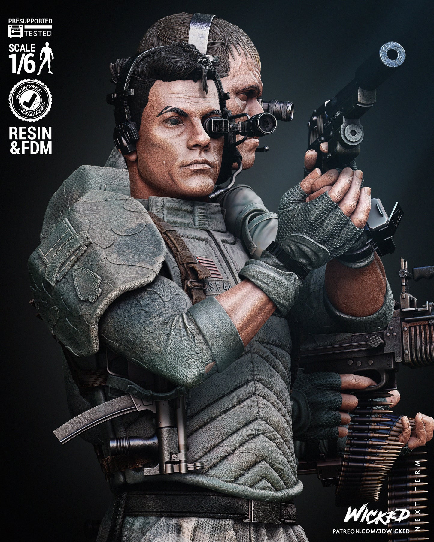 Universal Soldier Diorama
