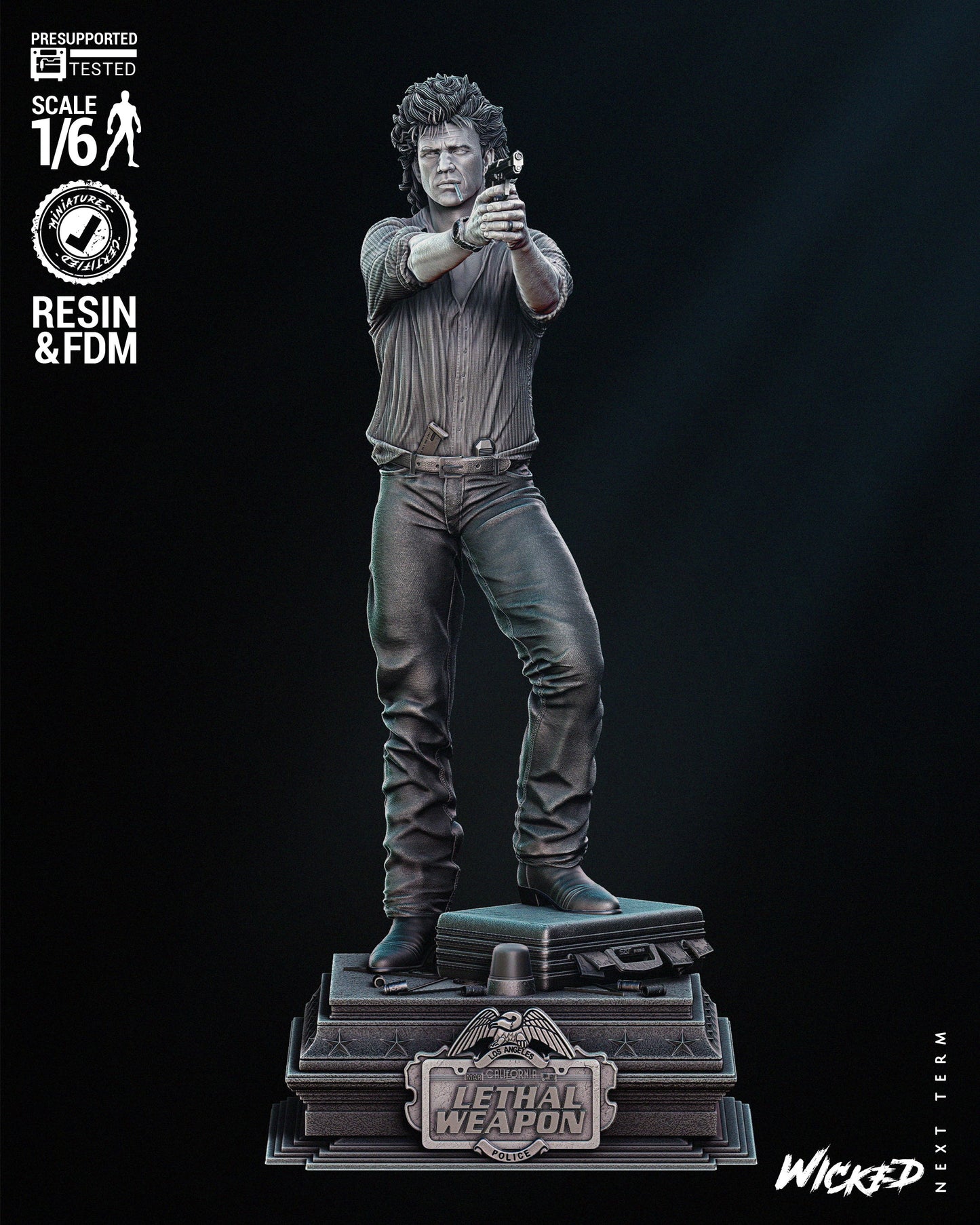 Martin Riggs (Lethal Wapon) Statue