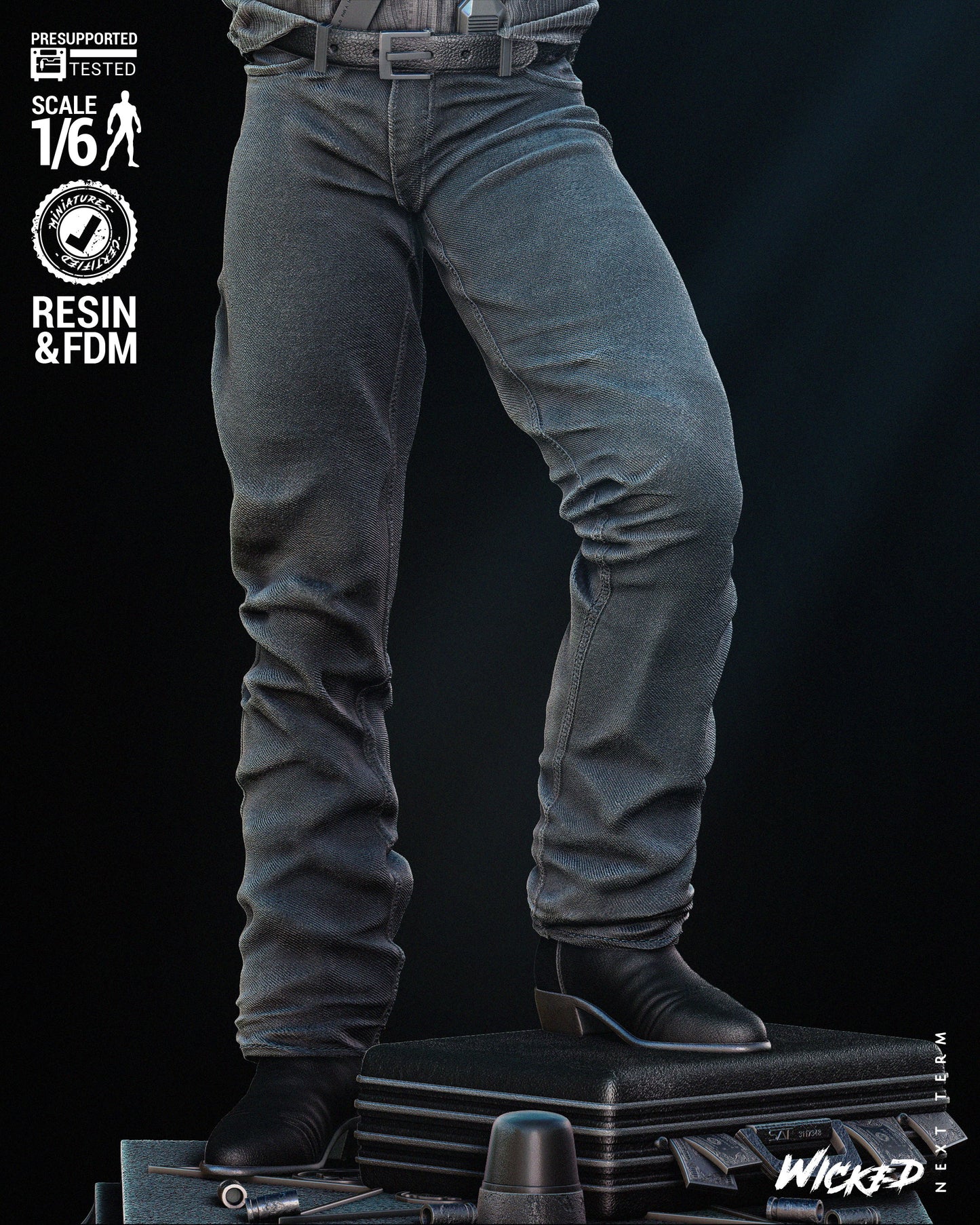 Martin Riggs (Lethal Wapon) Statue