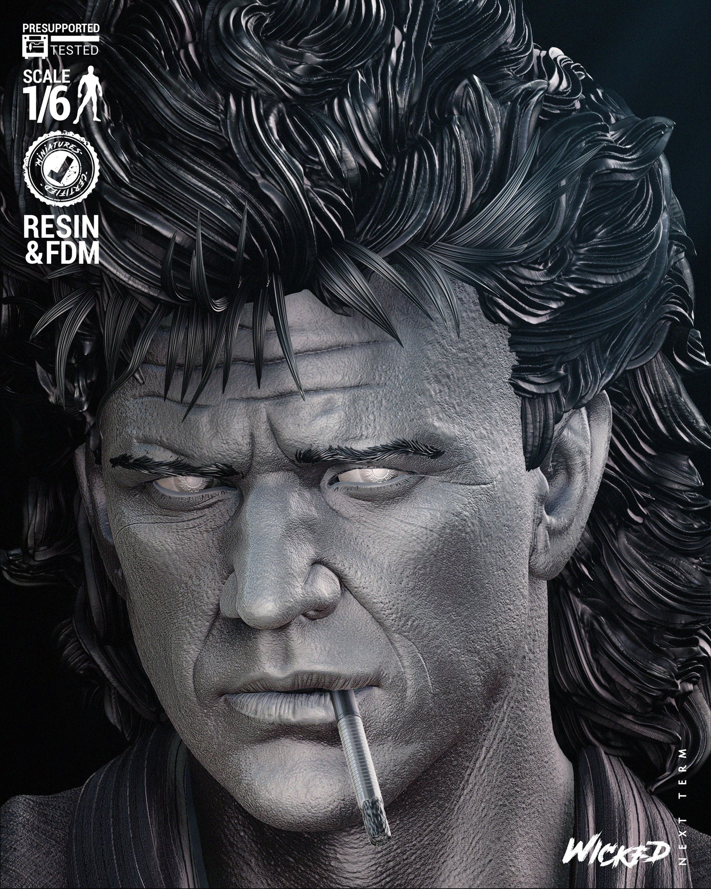 Martin Riggs (Lethal Wapon) Statue