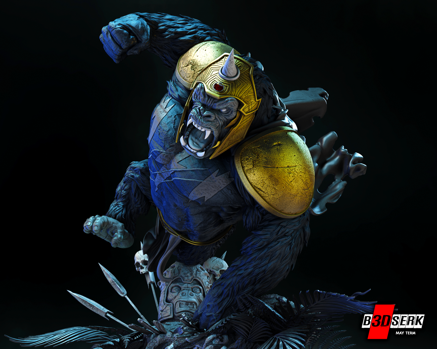 Gorilla Groot Statue