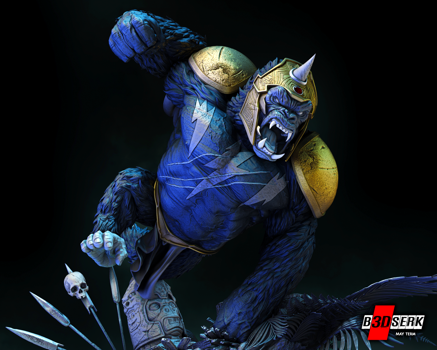 Gorilla Groot Statue