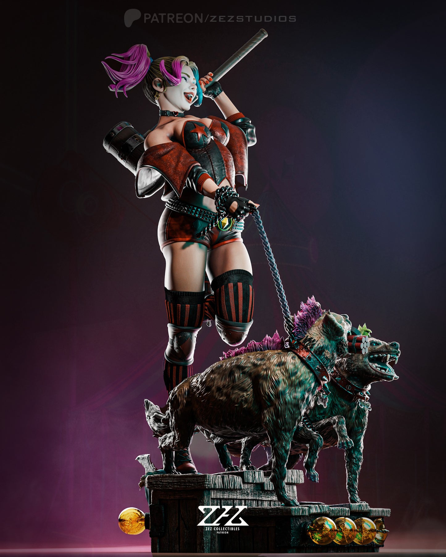 Harley Quinn Statue