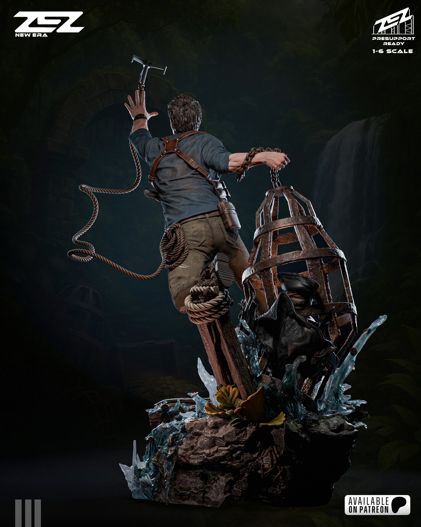 Nathan Drake Statue