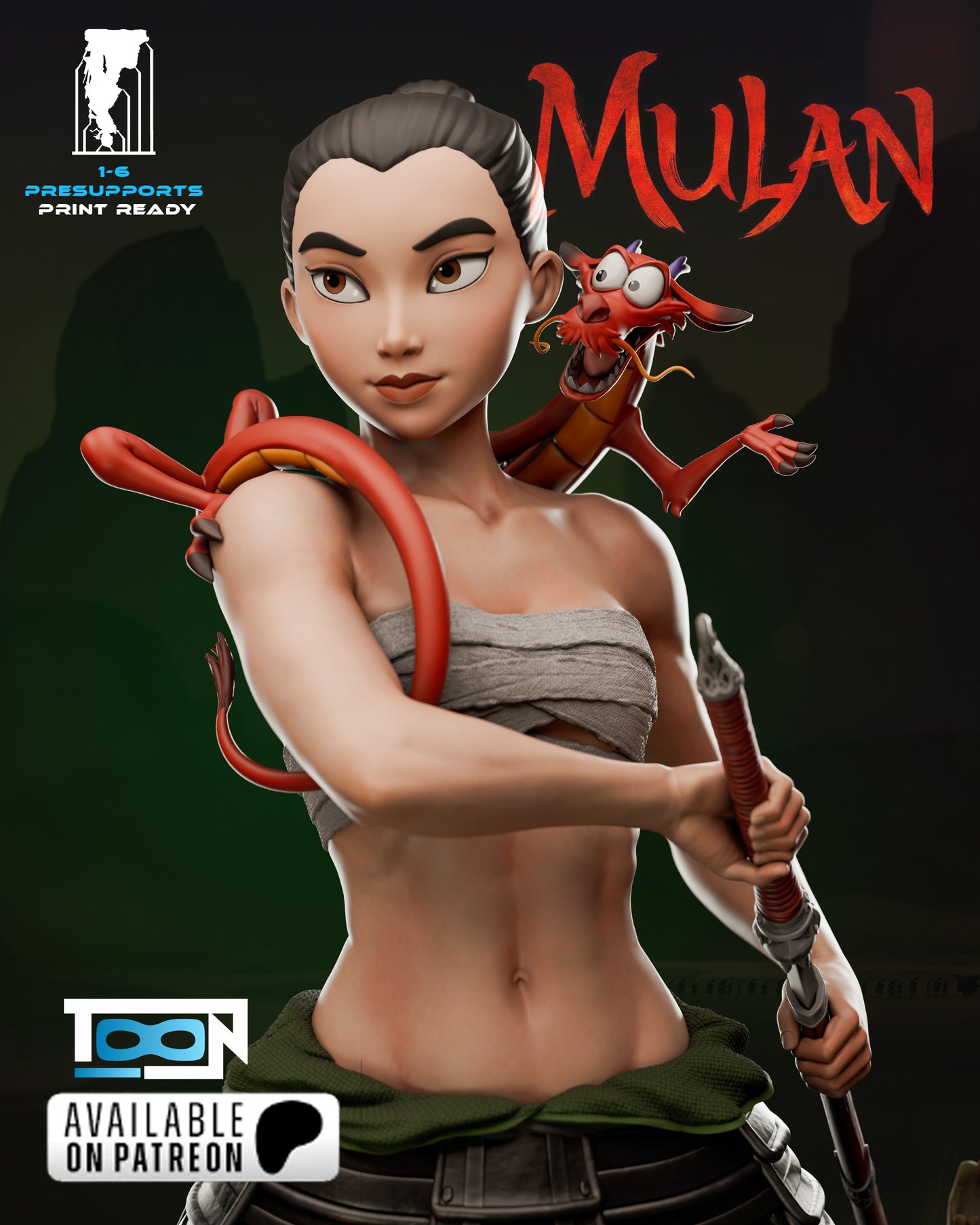Mulan Statue