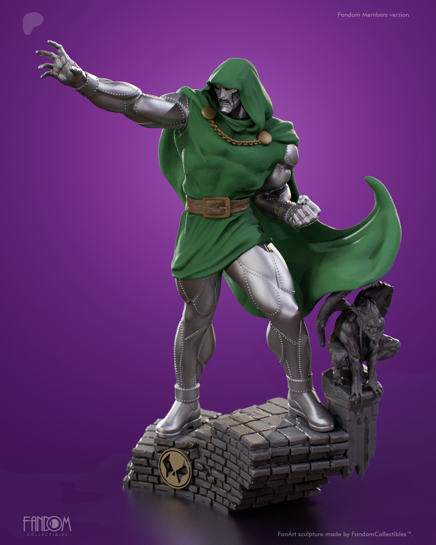 Dr. Doom Statue