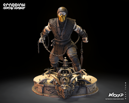 Scorpion (Mortal Kombat) Statue