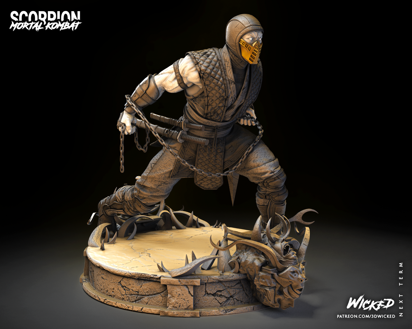 Scorpion (Mortal Kombat) Statue