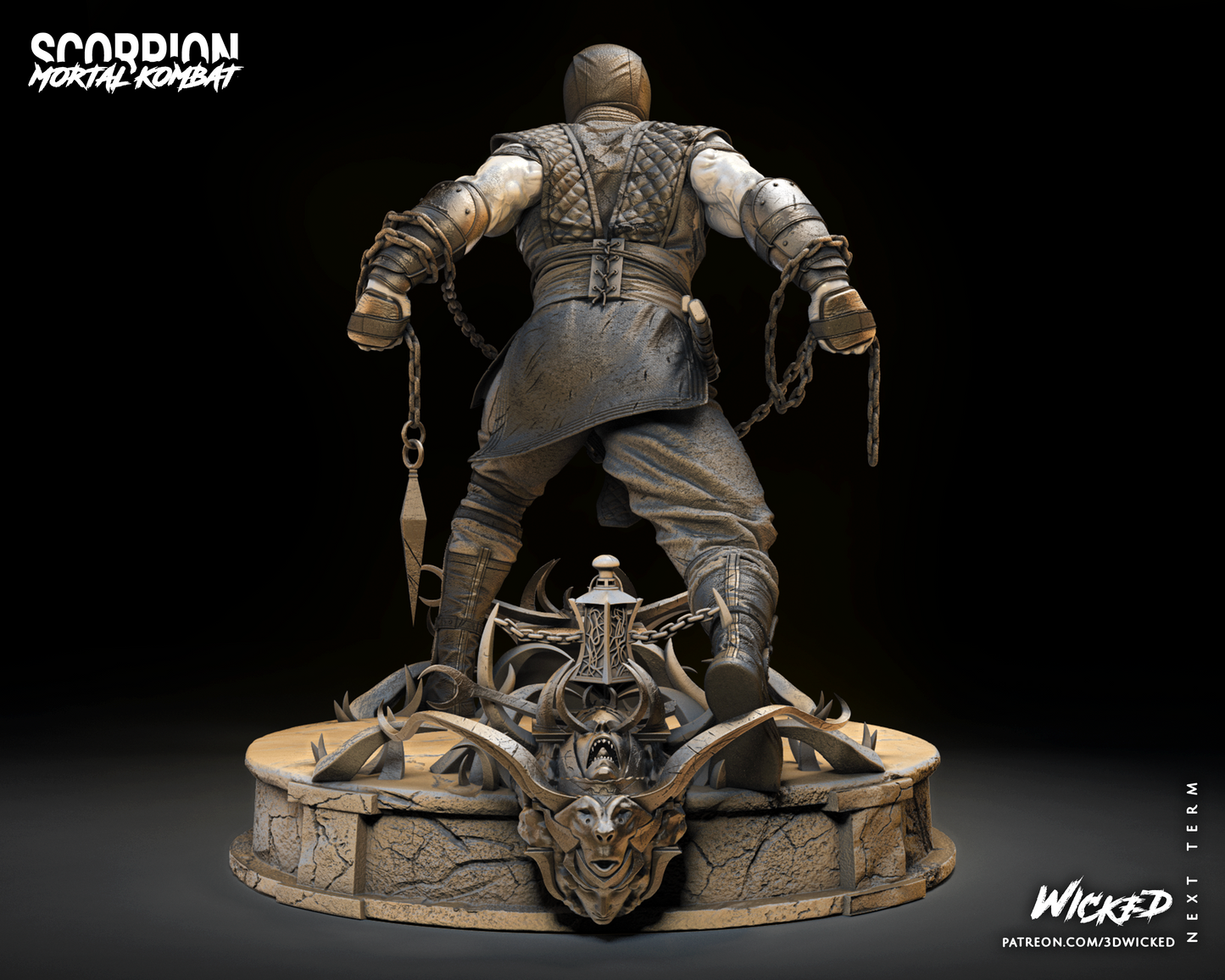 Scorpion (Mortal Kombat) Statue