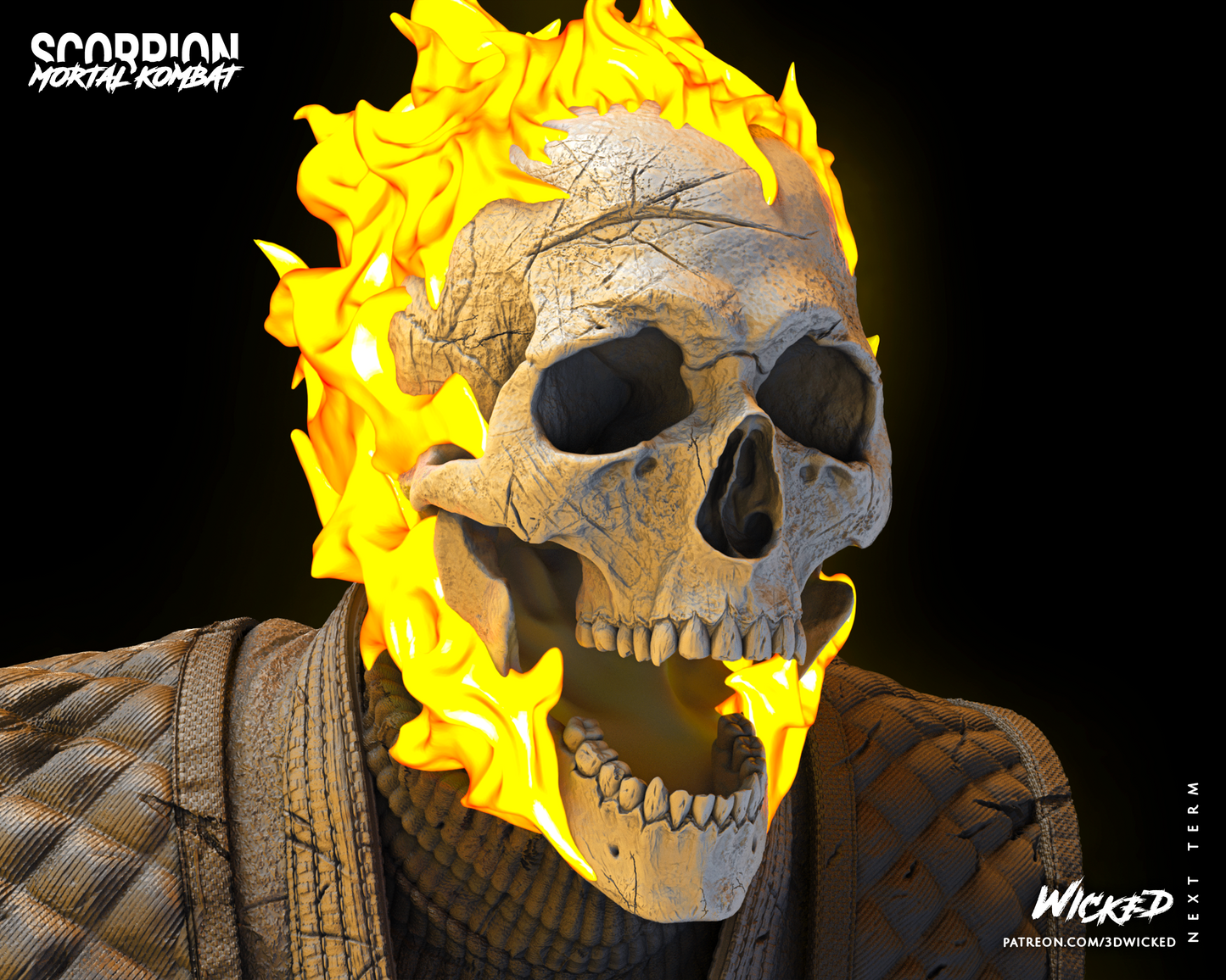 Scorpion (Mortal Kombat) Statue