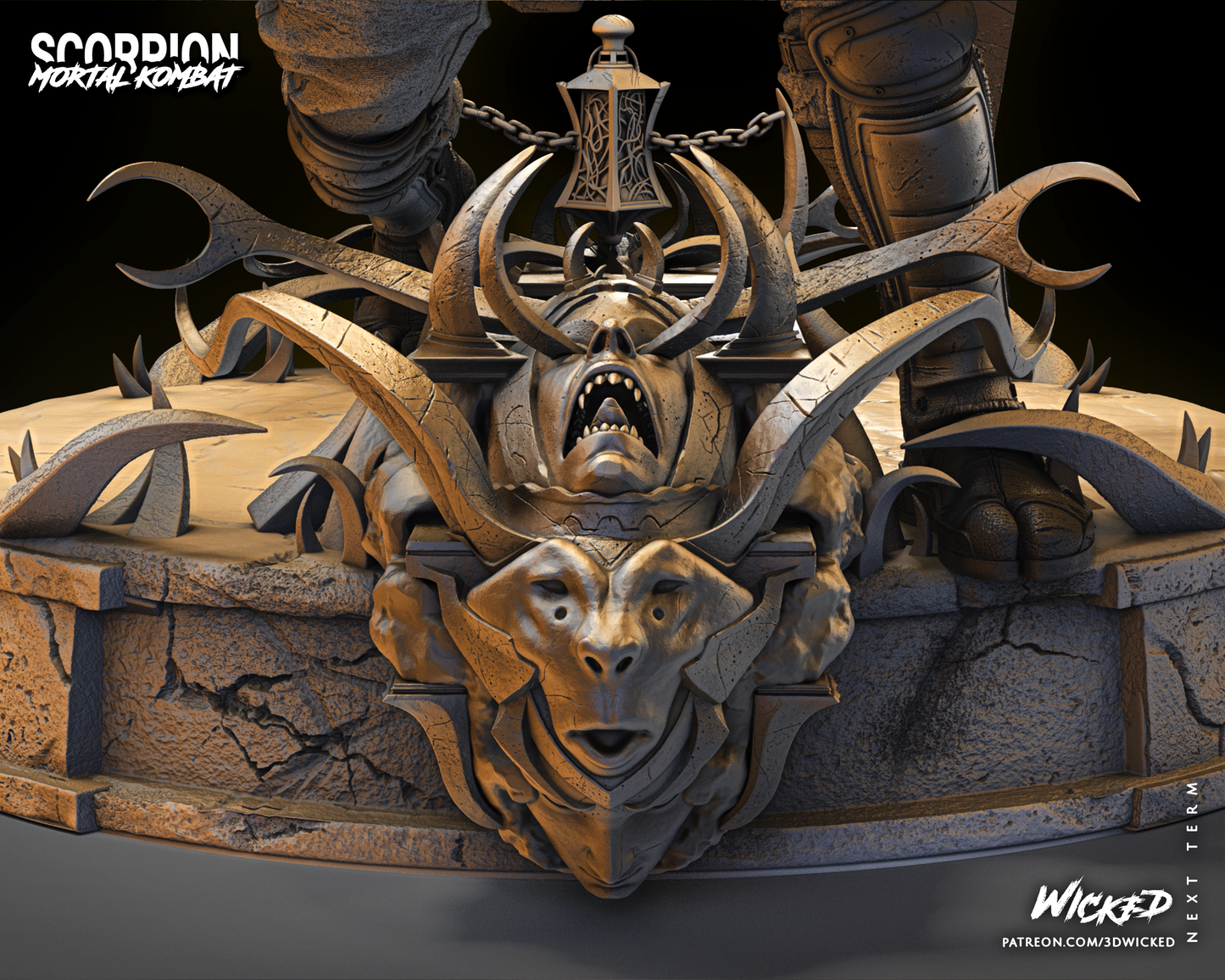 Scorpion (Mortal Kombat) Statue