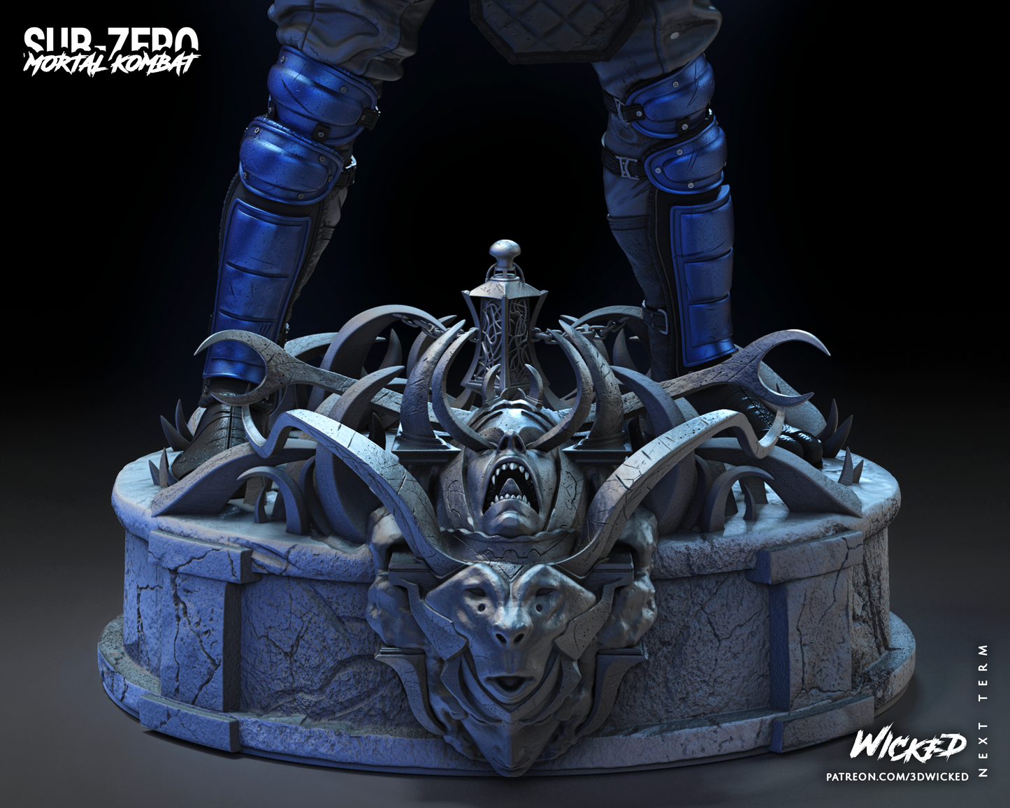 Sub Zero (Mortal Kombat) Statue