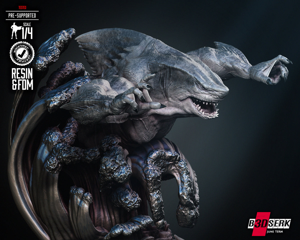 King Shark Bust