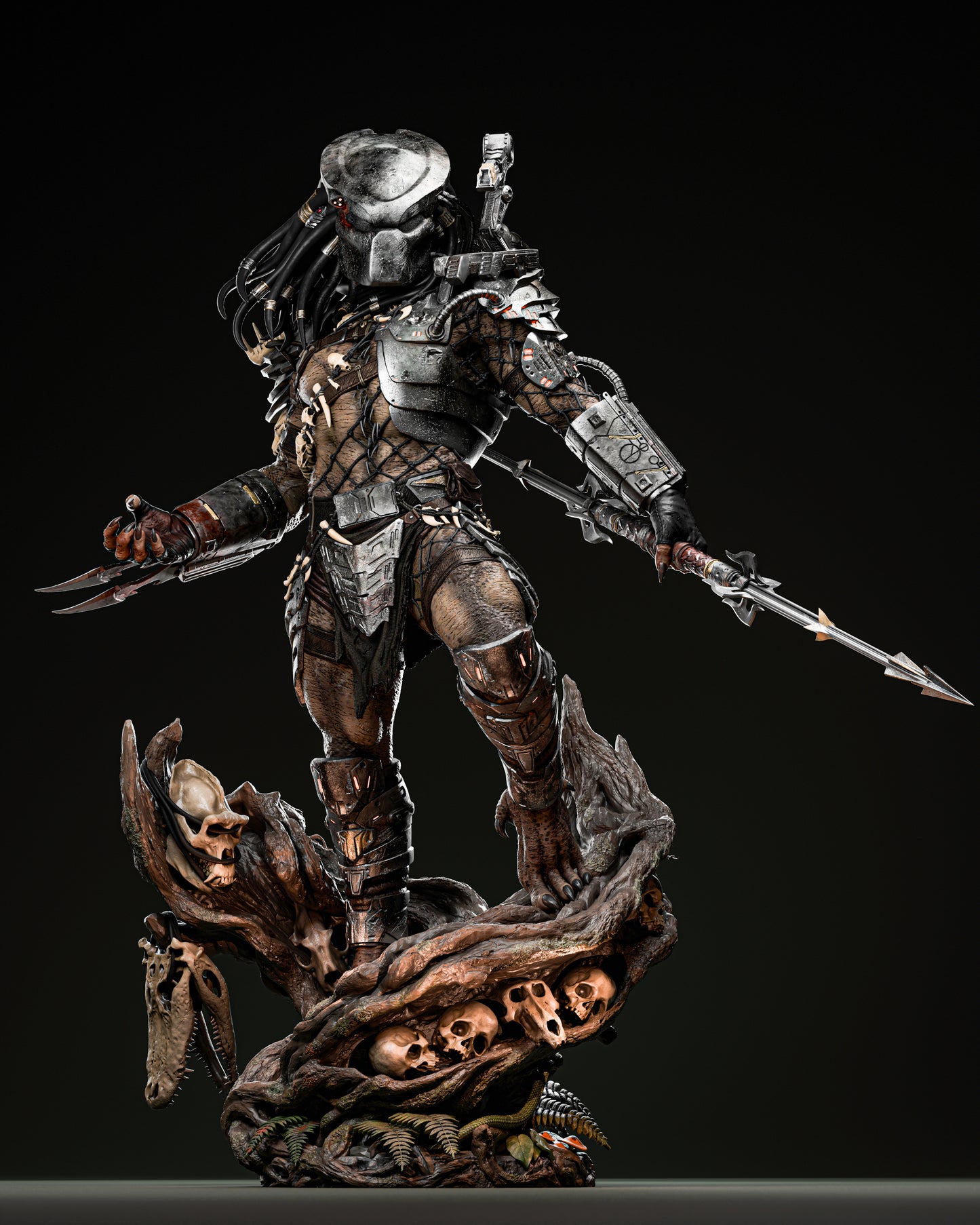 Predator Statue